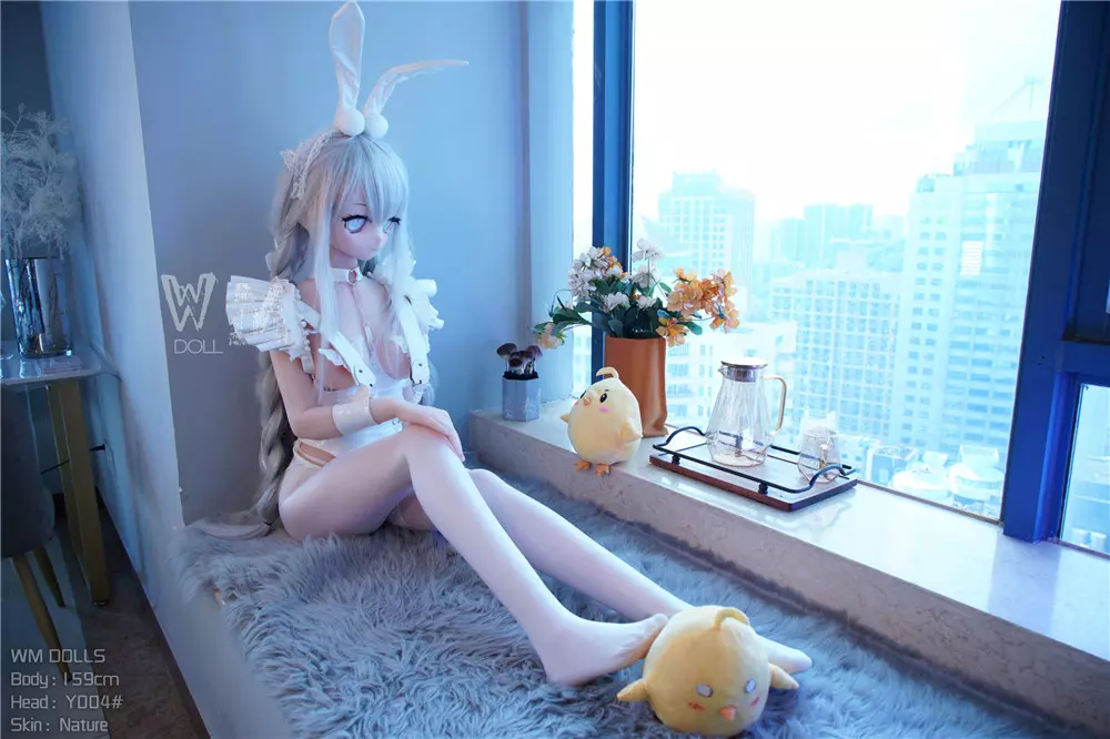WM S-TPE 159cm (5ft2) Anime TPE Sex Doll with PVC Head #004
